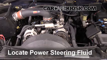 1997 Chevrolet Tahoe 5.7L V8 Power Steering Fluid Add Fluid